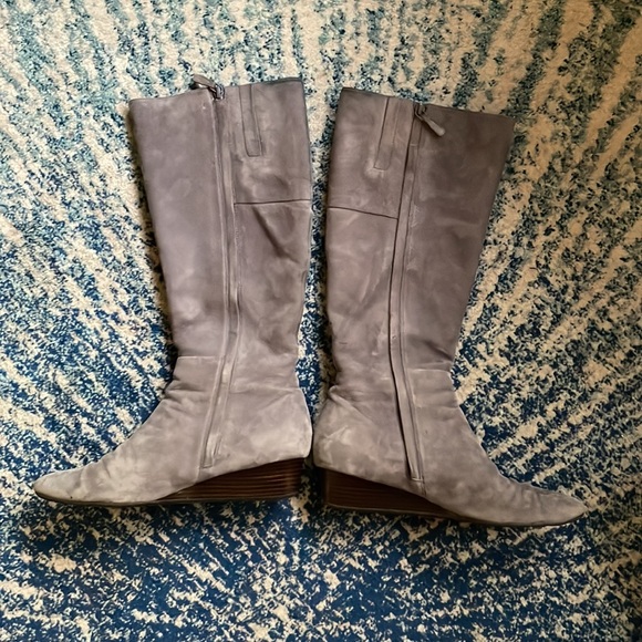 Cole Haan Tali grey suede boots - Picture 2 of 10